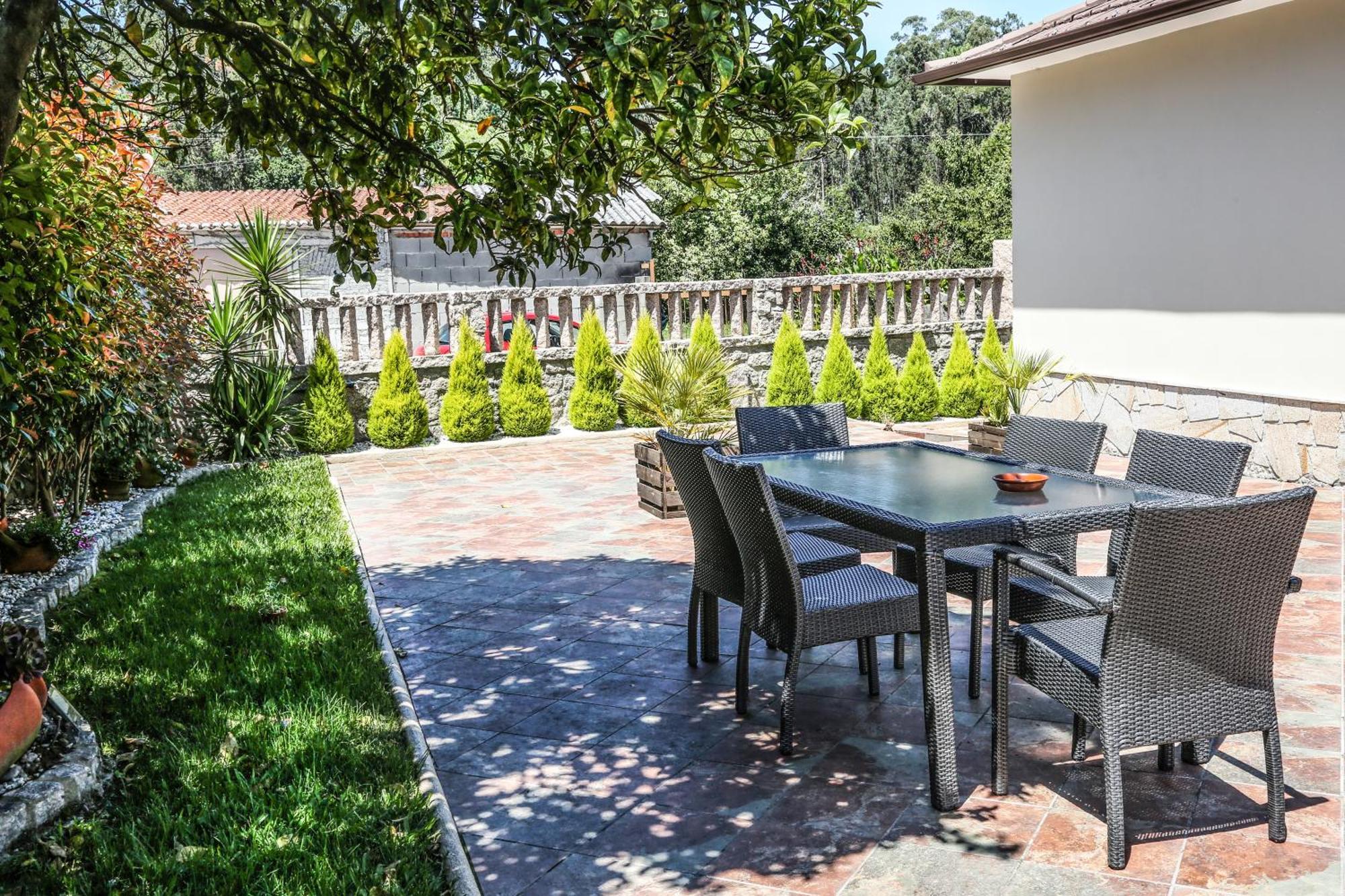 O Eido Da Otilia Villa Pontevedra Exteriör bild